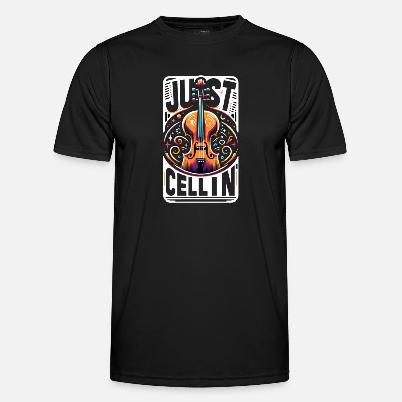 Just Cellin' 5 - Men's Functional T-Shirt - black