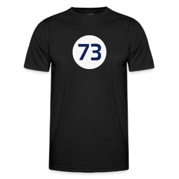 73, le meilleur numéro Big Bang - T-shirt sport Homme - noir - Devant - AI Model Male 178 dark (178cm)