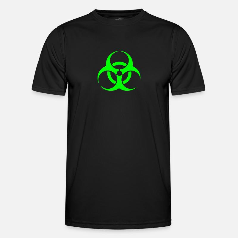 biohazard - Männer Funktions-T-Shirt - Schwarz