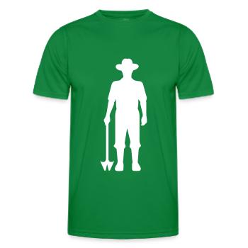 Bauer Silhouette Farmer - T-shirt sport Homme - vert - Devant - AI Model Male 178 dark (178cm)