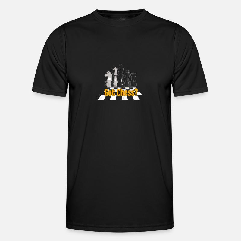 Schach - Schachbrett - got Chess? - Männer Funktions-T-Shirt - Schwarz