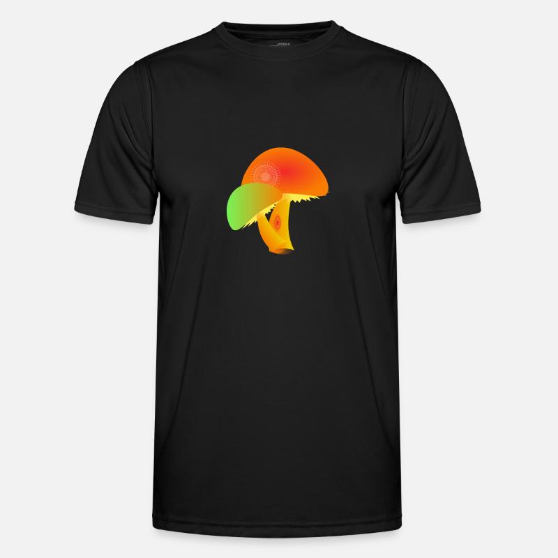 mushrooms Men's Functional T-Shirt