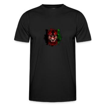 Afghanistan - Men's Functional T-Shirt - black - Front - AI Model Male 178 dark (178cm)