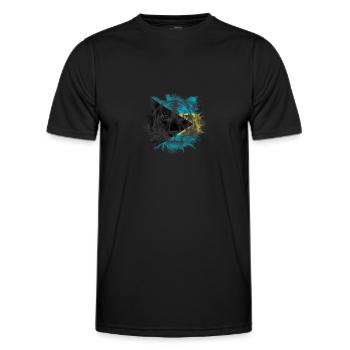 Bahamas - Männer Funktions-T-Shirt - Schwarz - Vorne - AI Model Male 178 dark (178cm)