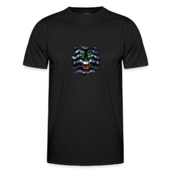 British Indian Ocean Territory - Men's Functional T-Shirt - black - Front - AI Model Male 178 dark (178cm)