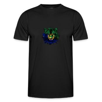 Weihnachtsinsel - Männer Funktions-T-Shirt - Schwarz - Vorne - AI Model Male 178 dark (178cm)