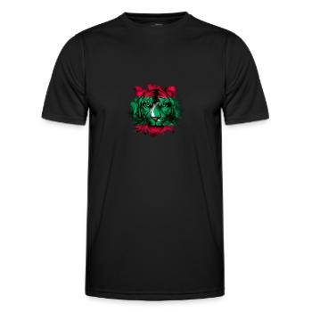 Malediven - Männer Funktions-T-Shirt - Schwarz - Vorne - AI Model Male 178 dark (178cm)