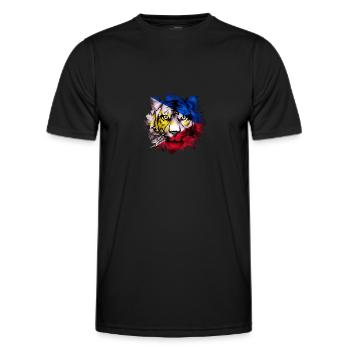Philippines - Men's Functional T-Shirt - black - Front - AI Model Male 178 dark (178cm)