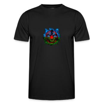 Roma - Männer Funktions-T-Shirt - Schwarz - Vorne - AI Model Male 178 dark (178cm)