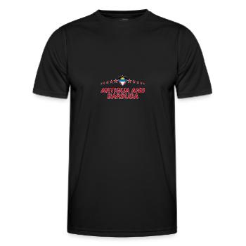 Antigua-et-Barbuda - T-shirt sport Homme - noir - Devant - AI Model Male 178 dark (178cm)