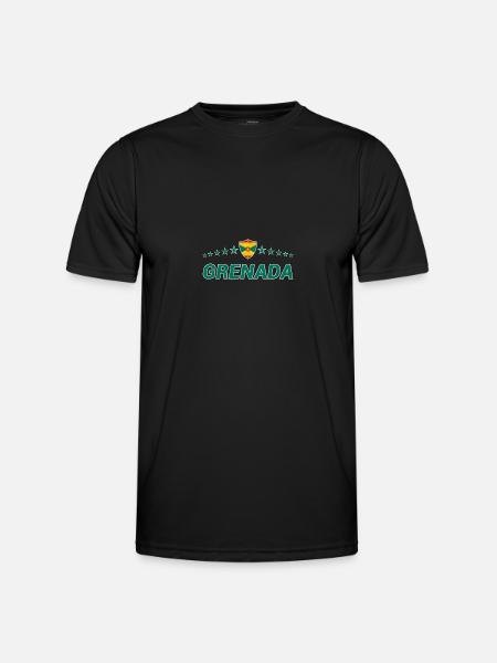 Grenada - Men's Functional T-Shirt - black
