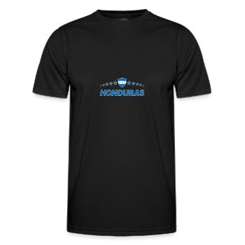 Honduras - Men's Functional T-Shirt - black - Front - AI Model Male 178 dark (178cm)