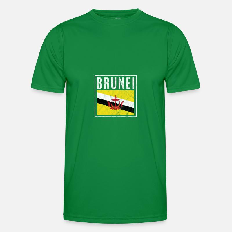 Brunei Männer Funktions-T-Shirt