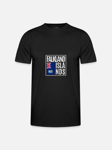 Falkland Islands - Men's Functional T-Shirt - black