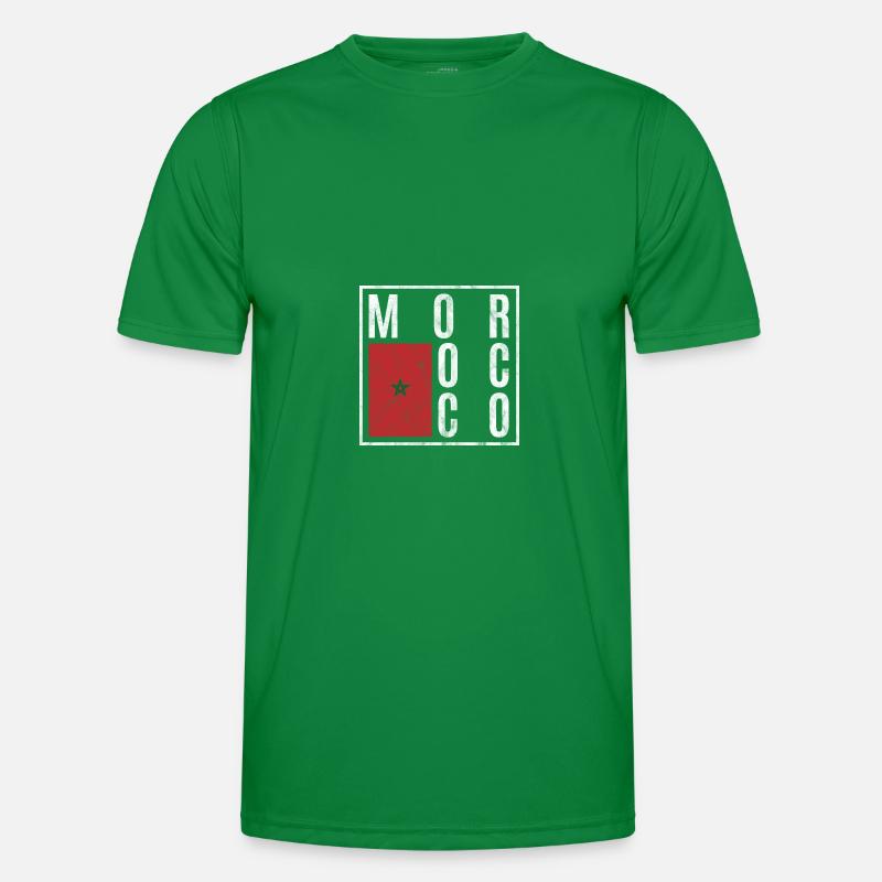 Marokko Männer Funktions-T-Shirt