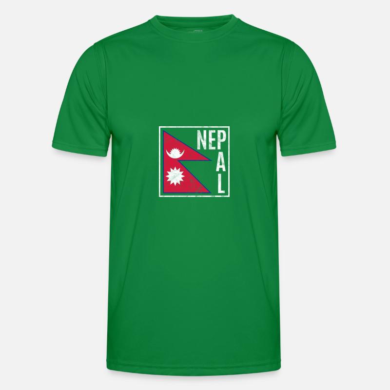 Nepal Männer Funktions-T-Shirt