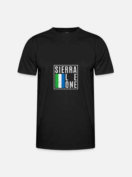 Sierra Leone - Men's Functional T-Shirt - black