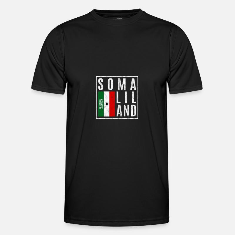 Somaliland - Men's Functional T-Shirt - black