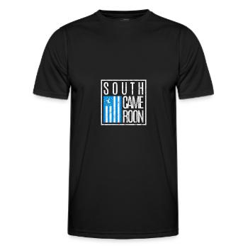 Southern Cameroon - Men's Functional T-Shirt - black - Front - AI Model Male 178 dark (178cm)