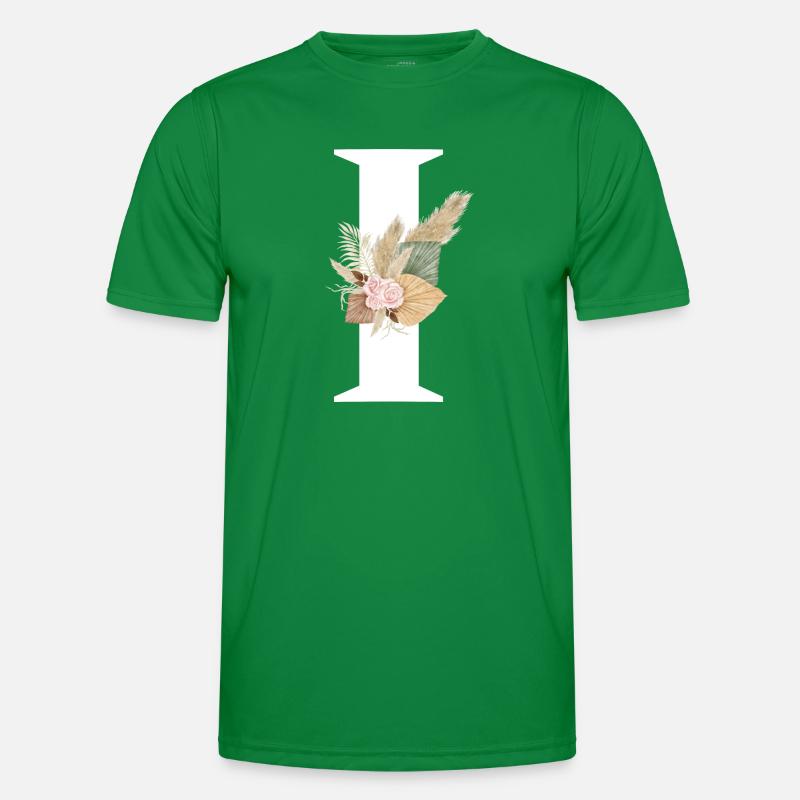 Brief Ich blühte Männer Funktions-T-Shirt