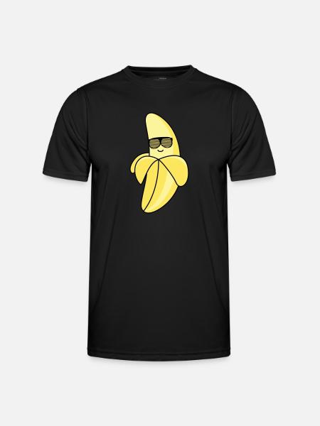 cool banana - Men's Functional T-Shirt - black