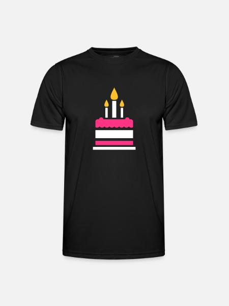 Cake - Men's Functional T-Shirt - black