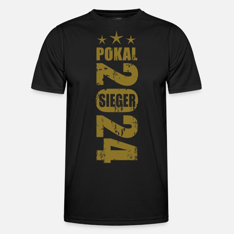 Pokalsieger 2024 Männer Funktions-T-Shirt