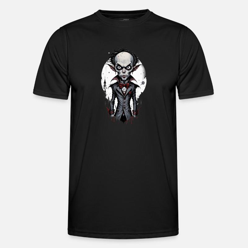 A Smiling Vampire 12 - Men's Functional T-Shirt - black