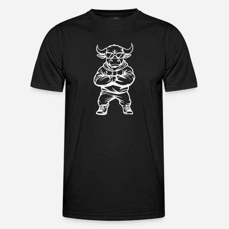 Taurus Comic Cool - Men's Functional T-Shirt - black