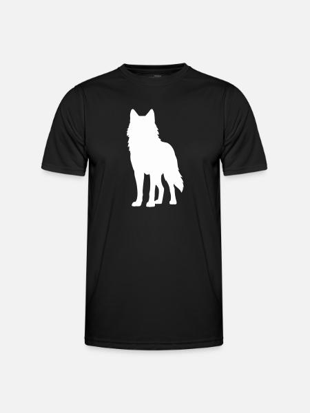 Wolf 1 - Men's Functional T-Shirt - black