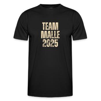TEAM MALLE 2025 - MAJORQUE - T-shirt sport Homme - noir - Devant - AI Model Male 178 dark (178cm)