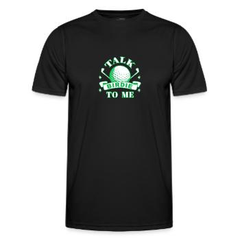 Golf Golfers Golfers - Men's Functional T-Shirt - black - Front - AI Model Male 178 dark (178cm)