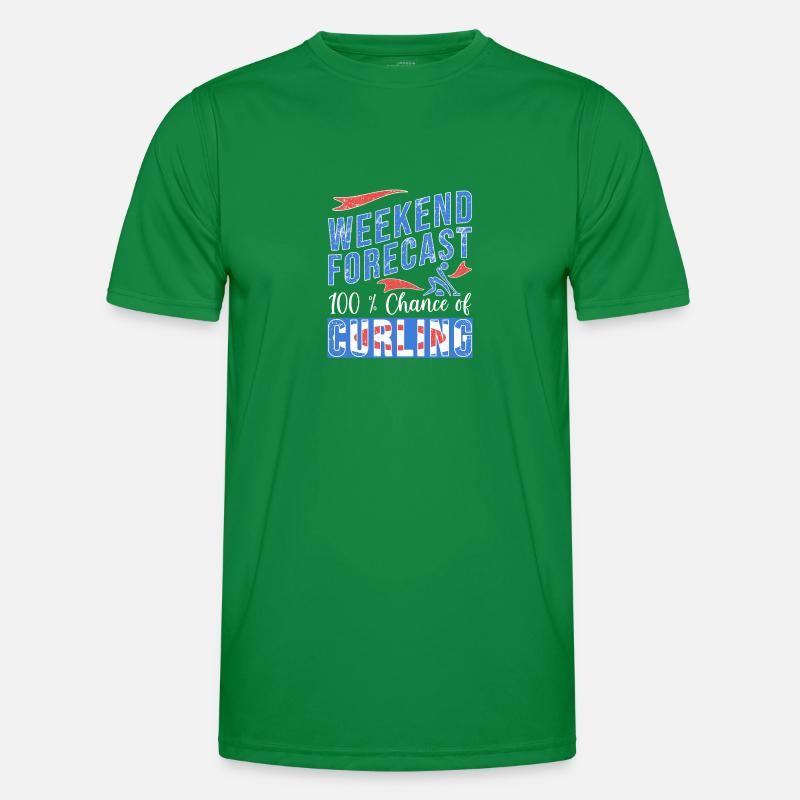 Curling Men's Functional T-Shirt