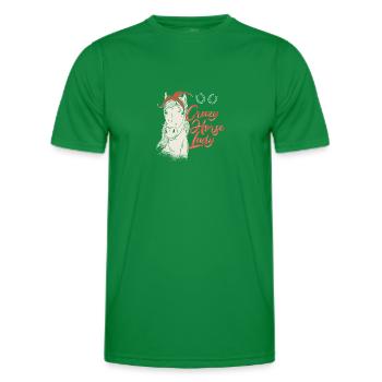 Équitation Sport équestre - T-shirt sport Homme - vert - Devant - AI Model Male 178 dark (178cm)