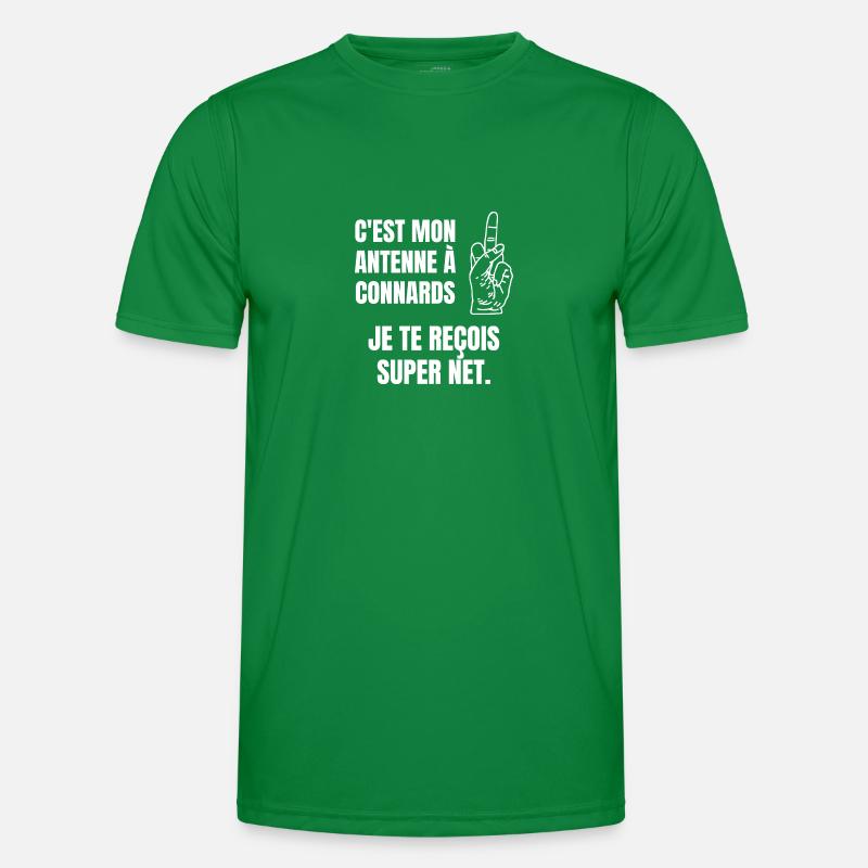 antenne à connards T-shirt sport Homme
