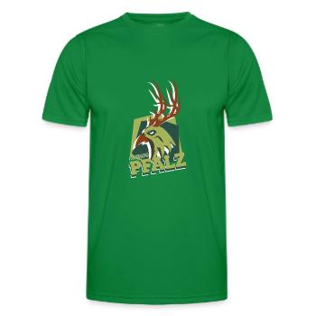 Myth Palatinate Palz Palatinate dialect Palatine - Men's Functional T-Shirt - kelly green - Front - AI Model Male 178 dark (178cm)