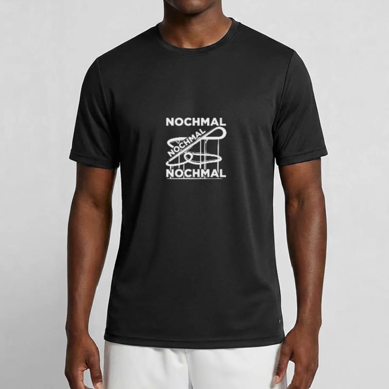 Nochmal Freizeitpark Rollercoaster Achterbahn Männer Funktions-T-Shirt