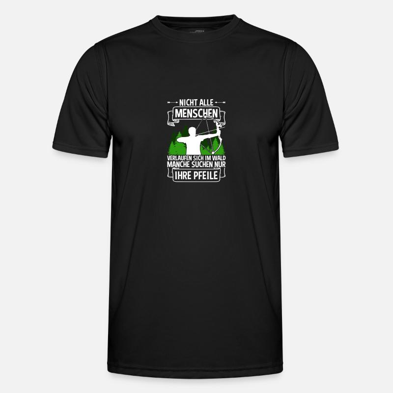 Arrows, Bow, Archery, Archer - Men's Functional T-Shirt - black