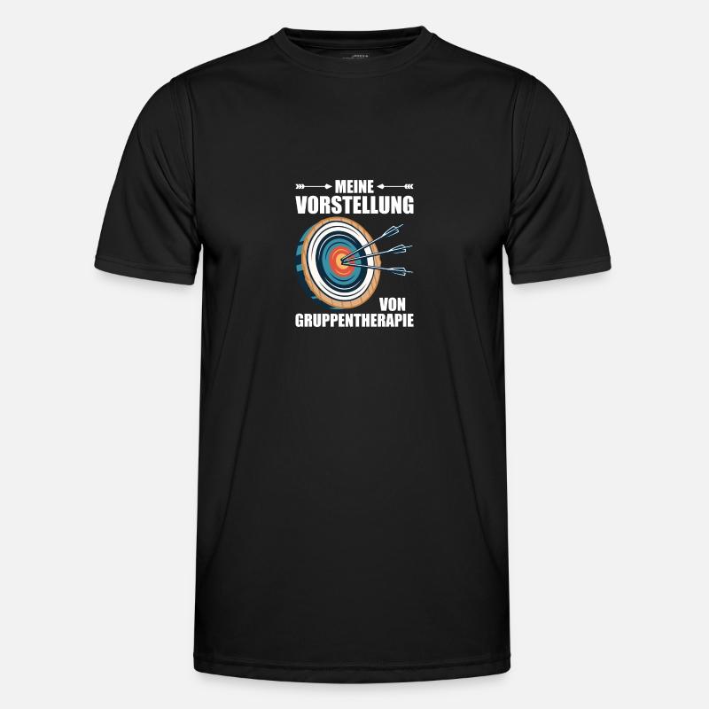 Group Therapy Archery Archer - Men's Functional T-Shirt - black