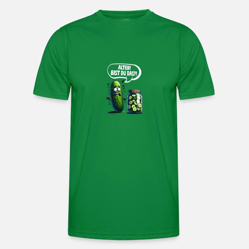 Âge! C’est toi?! Cornichon de concombre Amateurs de concombre T-shirt sport Homme
