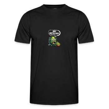 Bro! Is that you?! Avocado Guacamole - Men's Functional T-Shirt - black - Front - AI Model Male 178 dark (178cm)