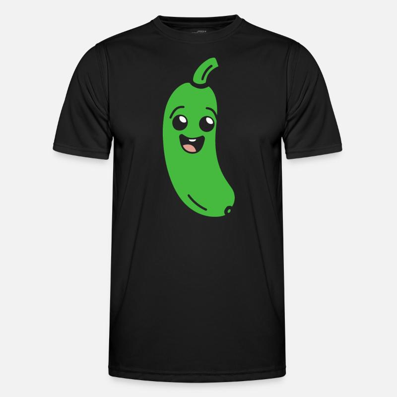 courgette - Men's Functional T-Shirt - black