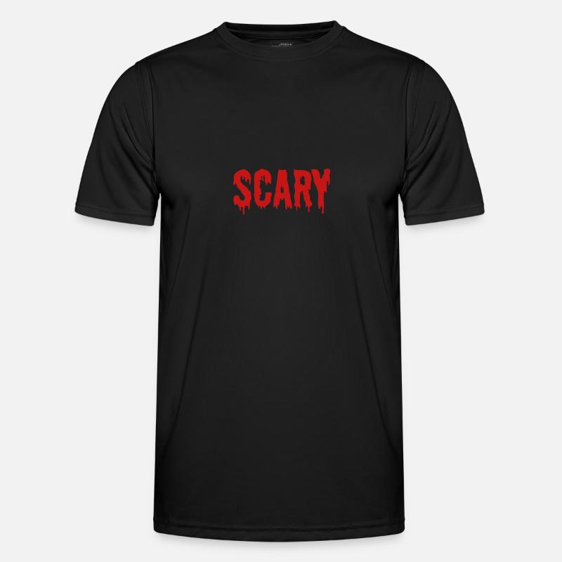 Scary unheimlich Männer Funktions-T-Shirt