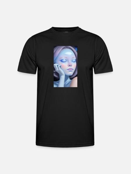 Space Sisters Number 1 - Men's Functional T-Shirt - black