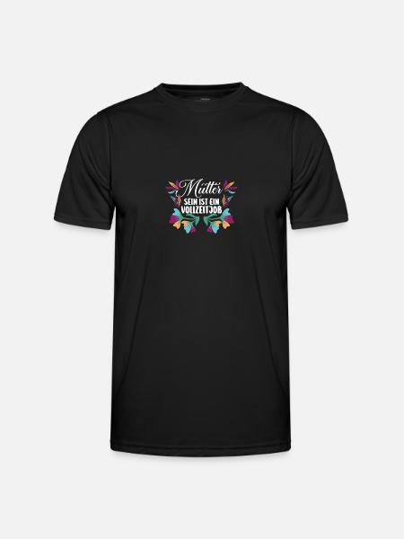 Mom Mother's Day Mom - Men's Functional T-Shirt - black