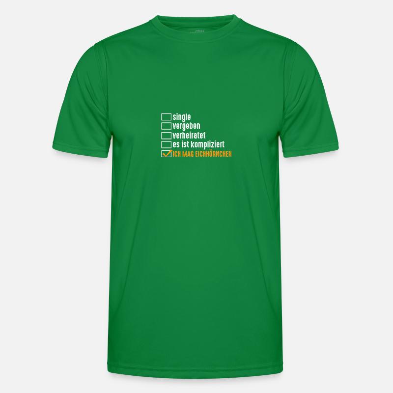 Eichhörnchen Männer Funktions-T-Shirt
