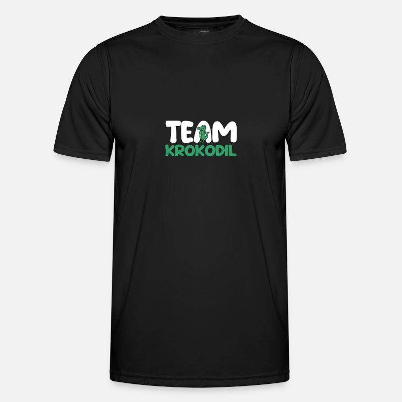 Krokodile Männer Funktions-T-Shirt