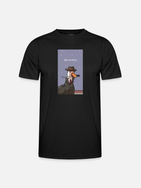 Meme Duck - Men's Functional T-Shirt - black
