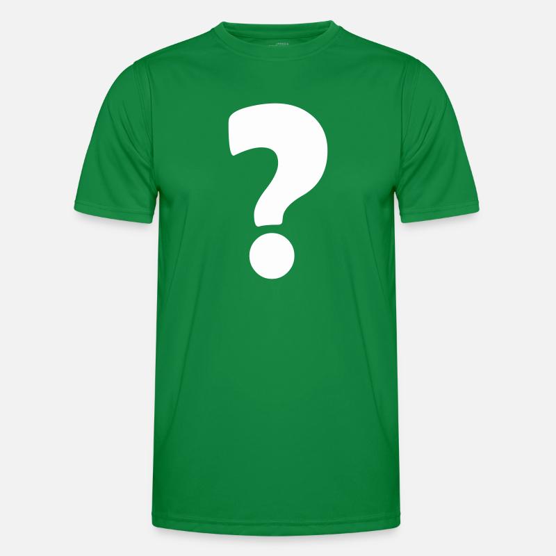 fragezeichen 1 Männer Funktions-T-Shirt