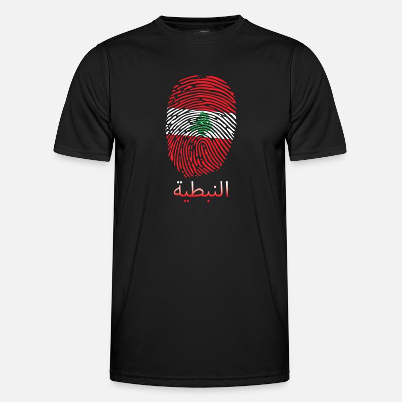 NABATAEA Liban Liban Libanais Libanais T-shirt sport Homme